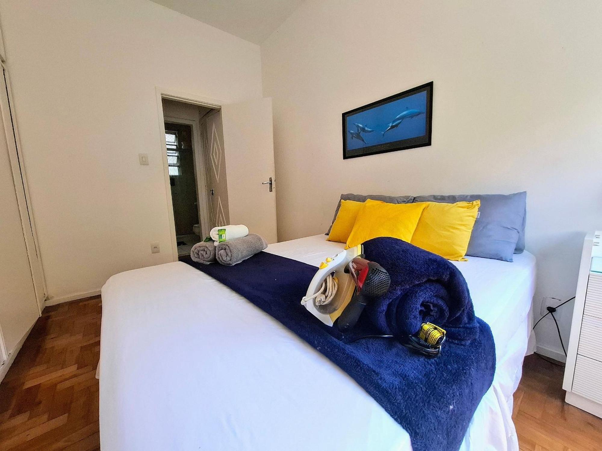 Apartemen Master Copacabana - 5 Hospedes, Conforto E Praia.